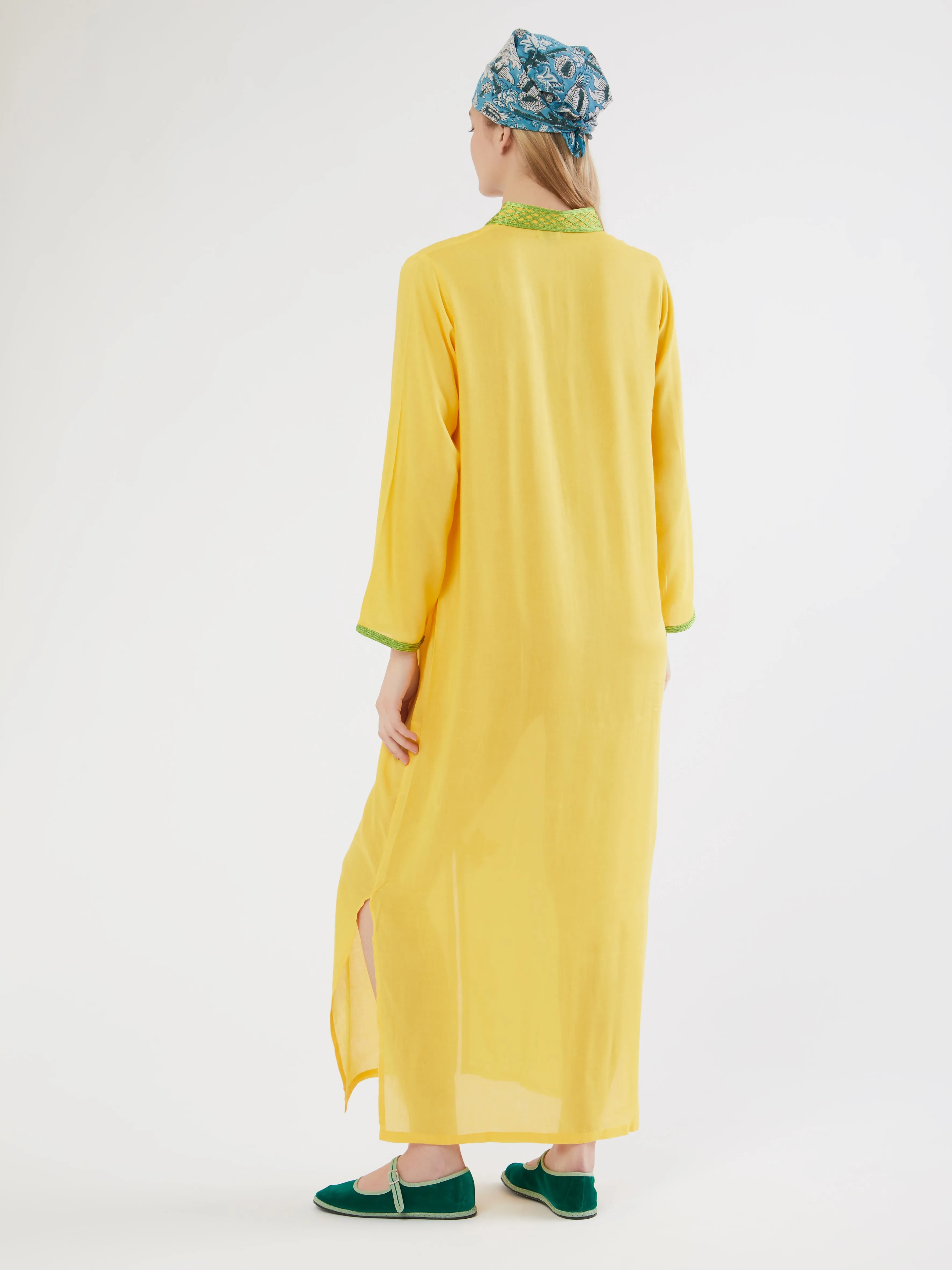 Moroccan Hind cotton kaftan