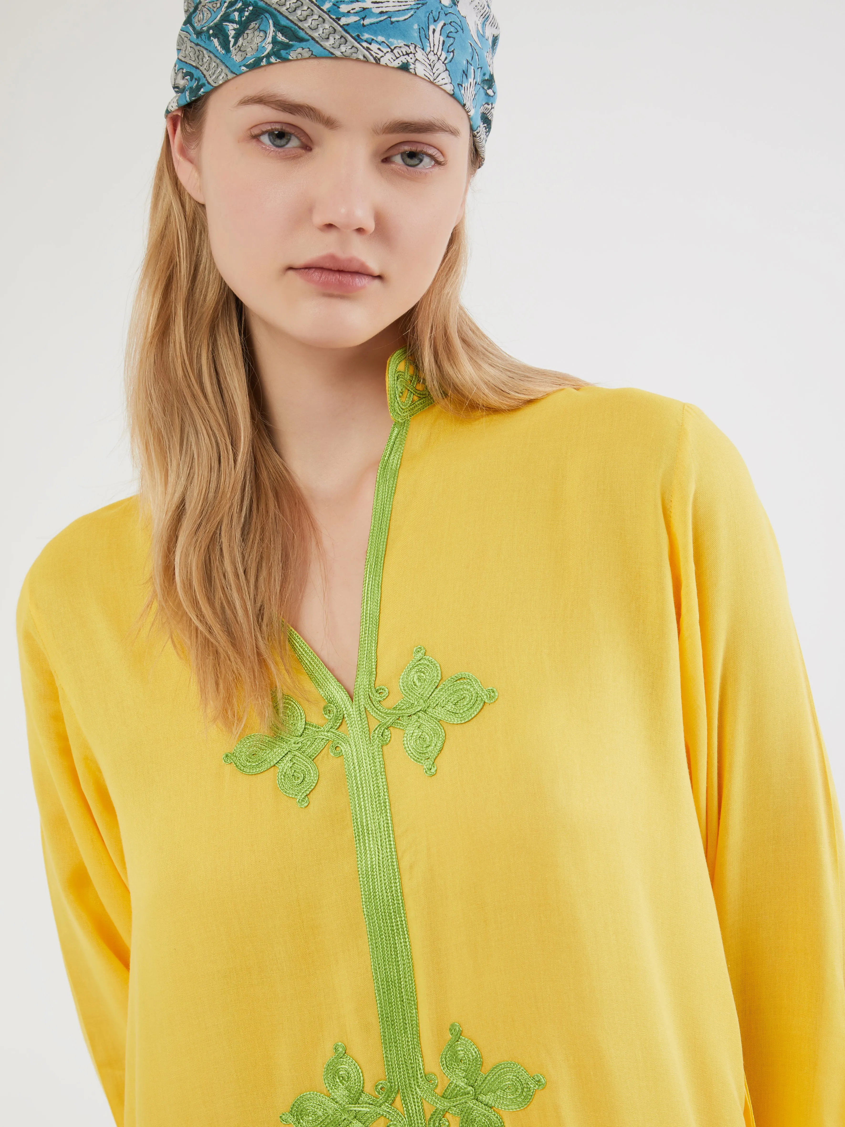 Moroccan Hind cotton kaftan
