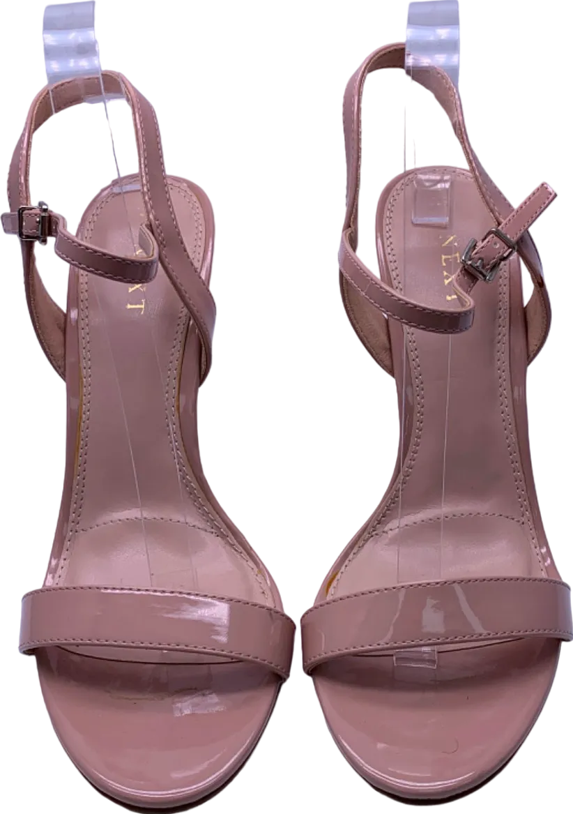 Next Nude Pink Strappy Sandals EU 42