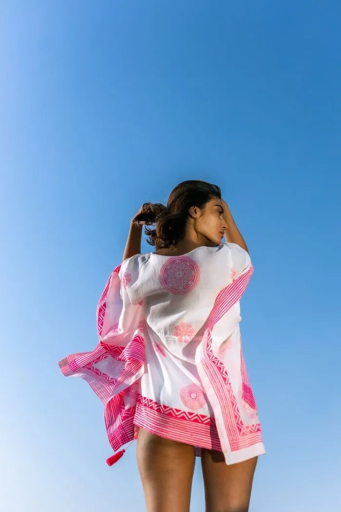 Pink Sunset Cover up