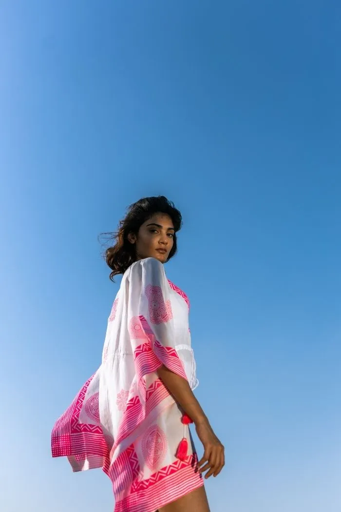 Pink Sunset Cover up