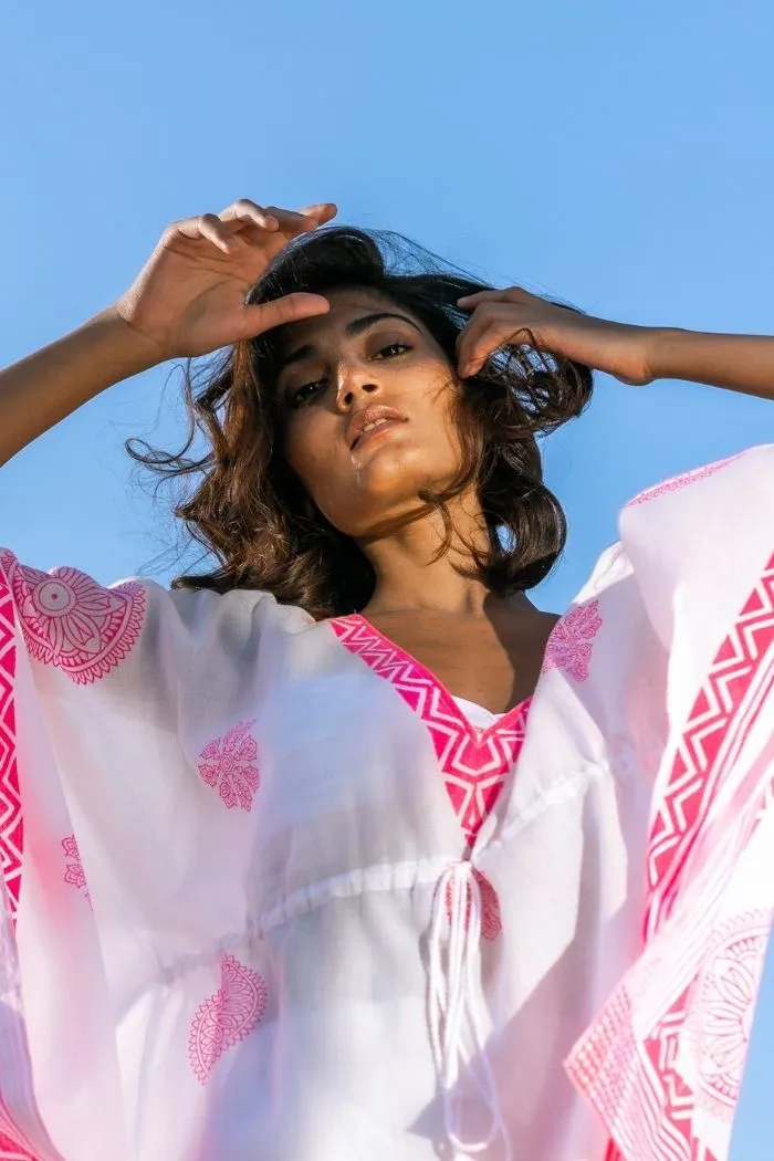 Pink Sunset Cover up