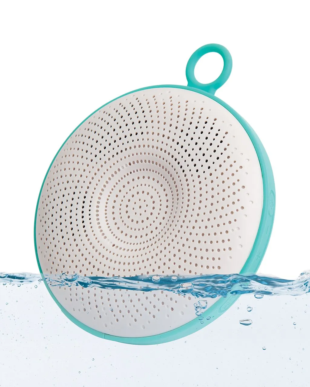Pool Speaker - White & Turquoise